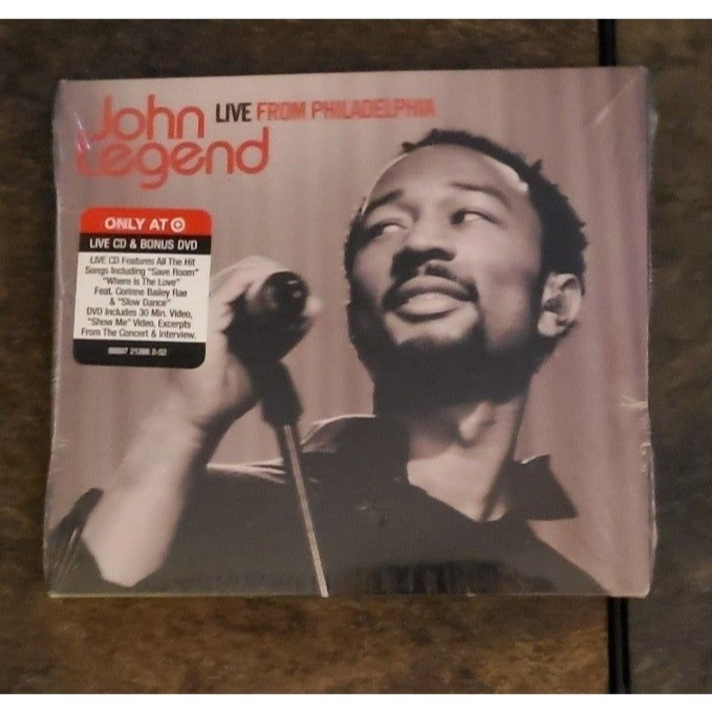 John‎ Legend Live From Philadelphia CD + DVD